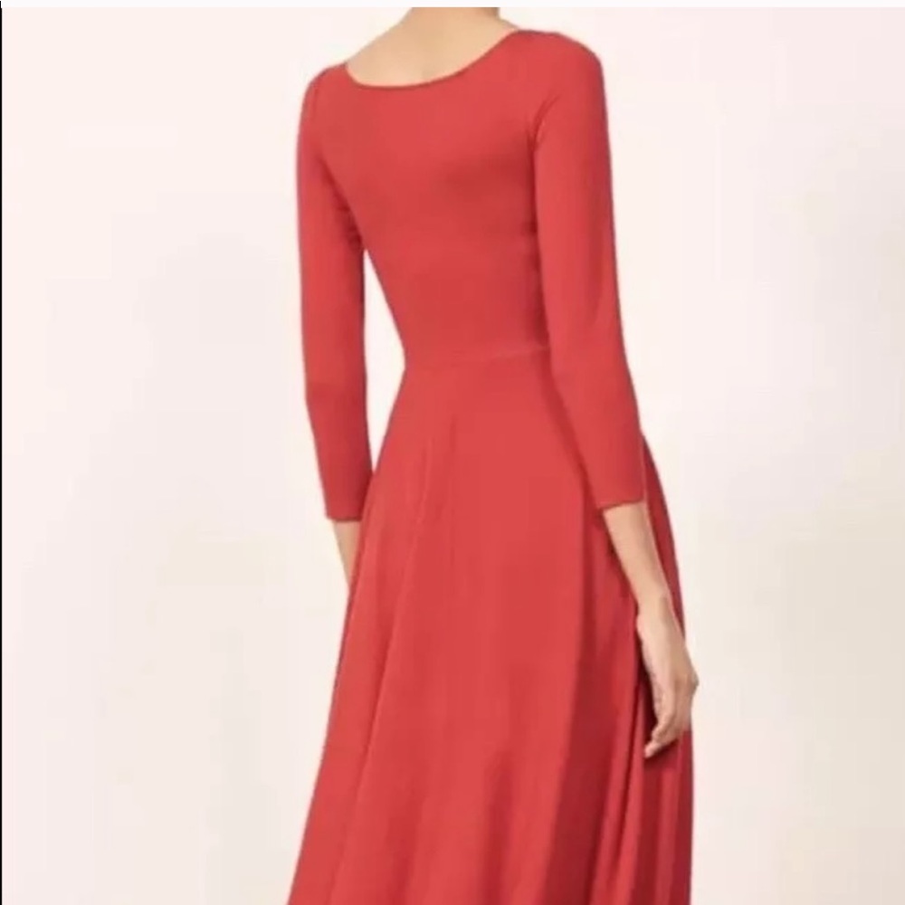 Brand new reformation Lou Midi Dress - Picture 3 of 7